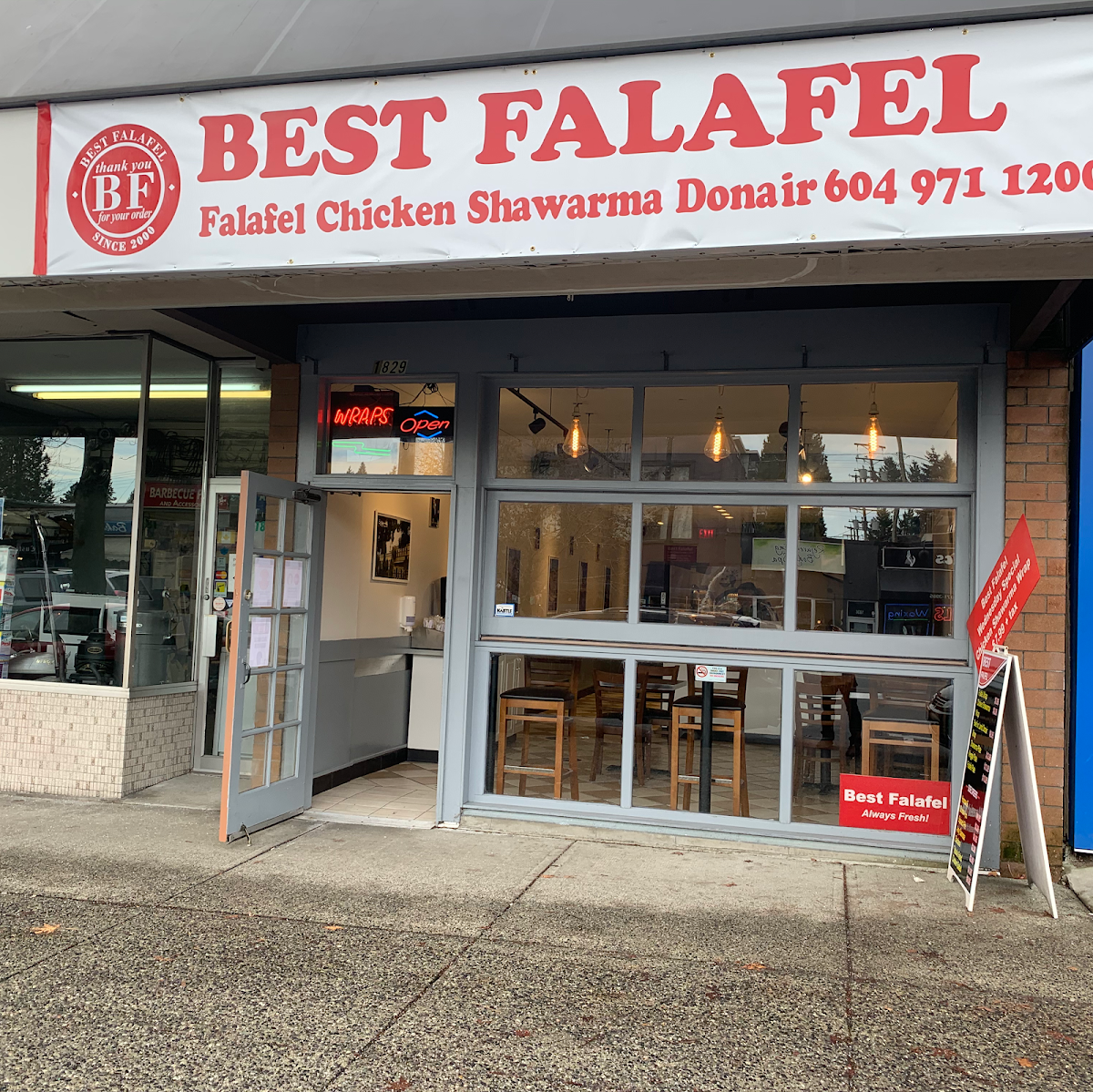Best Falafel 1829 Lonsdale