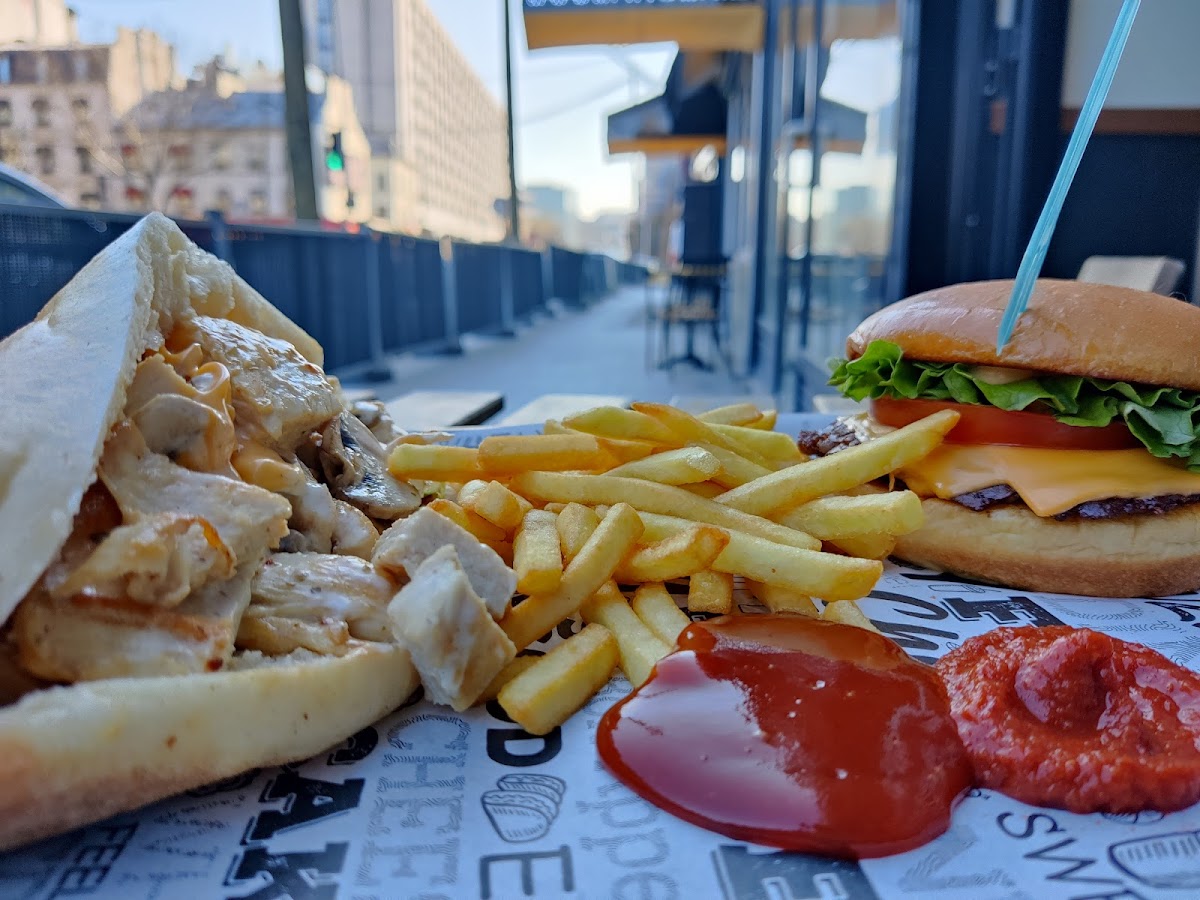 BROZ BURGER Kebab burger tacos