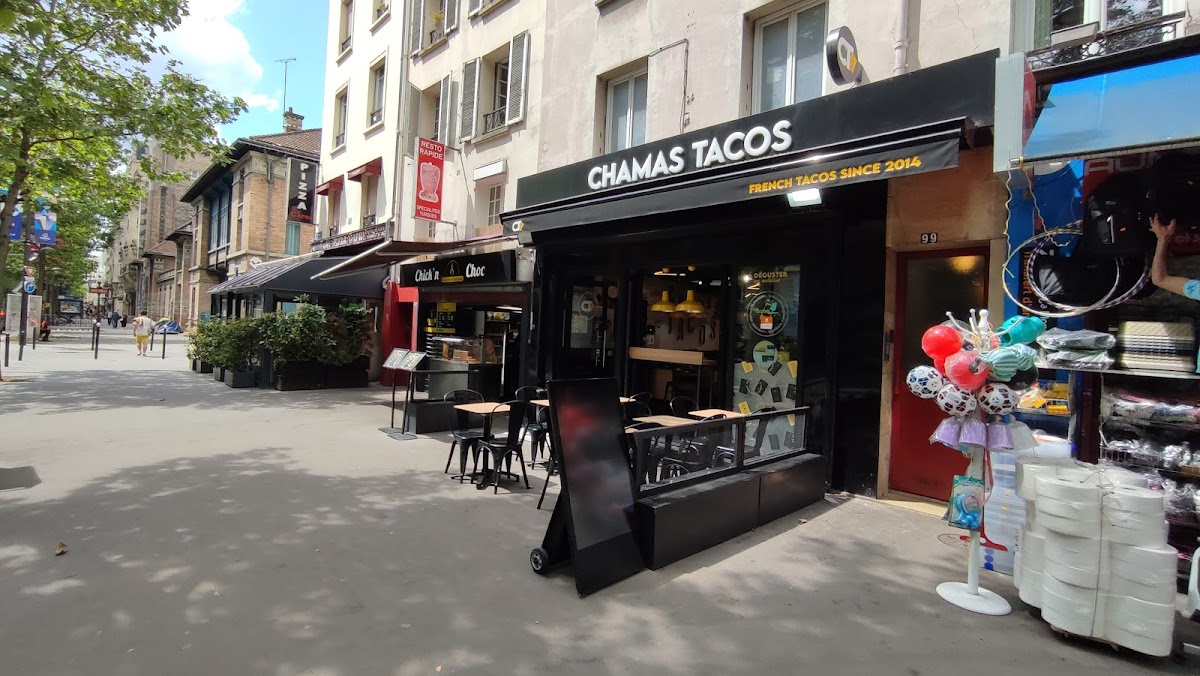 Chamas Tacos Paris Jaurès