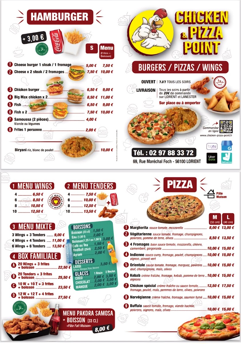 Chicken & pizza point ????????
