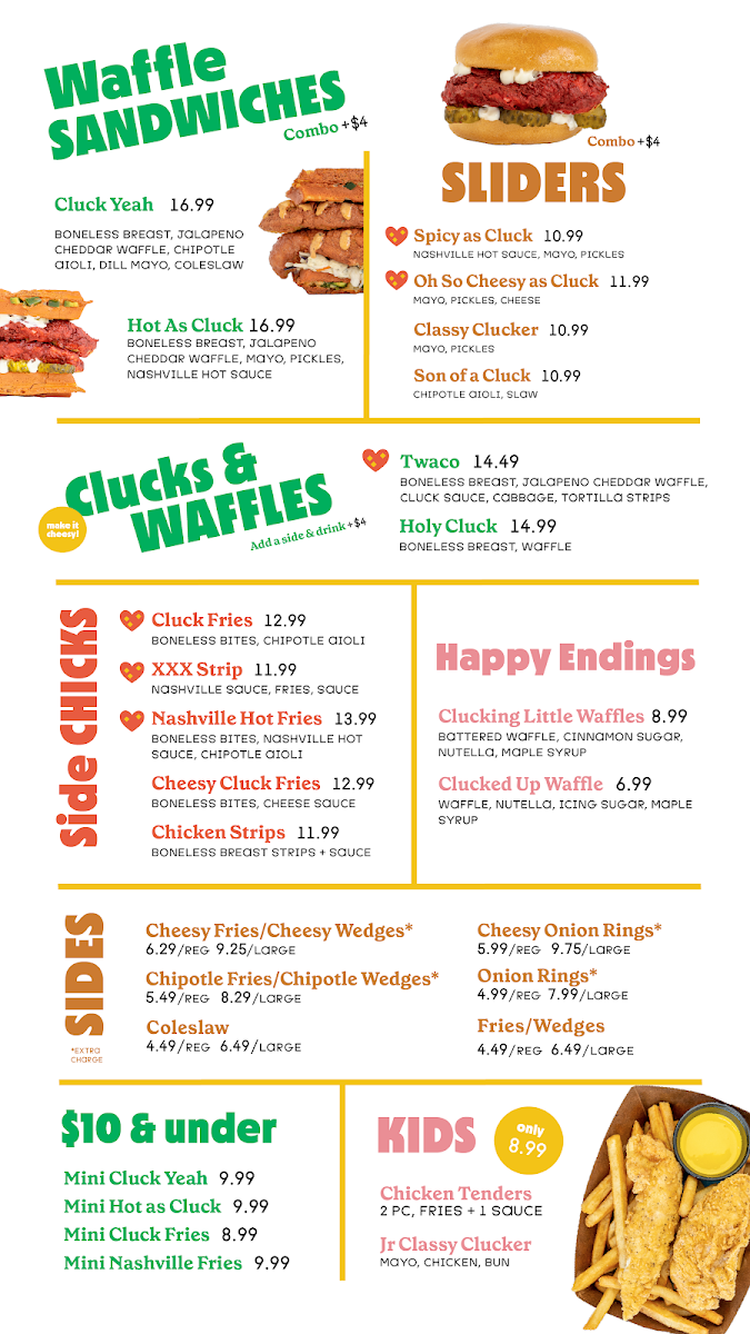  Cluck Clucks Chicken & Waffles