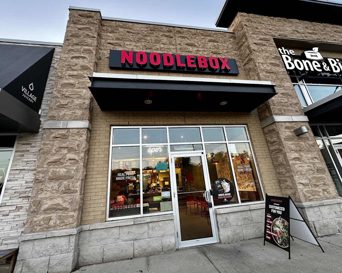 Noodlebox Oakville Cornwall Road