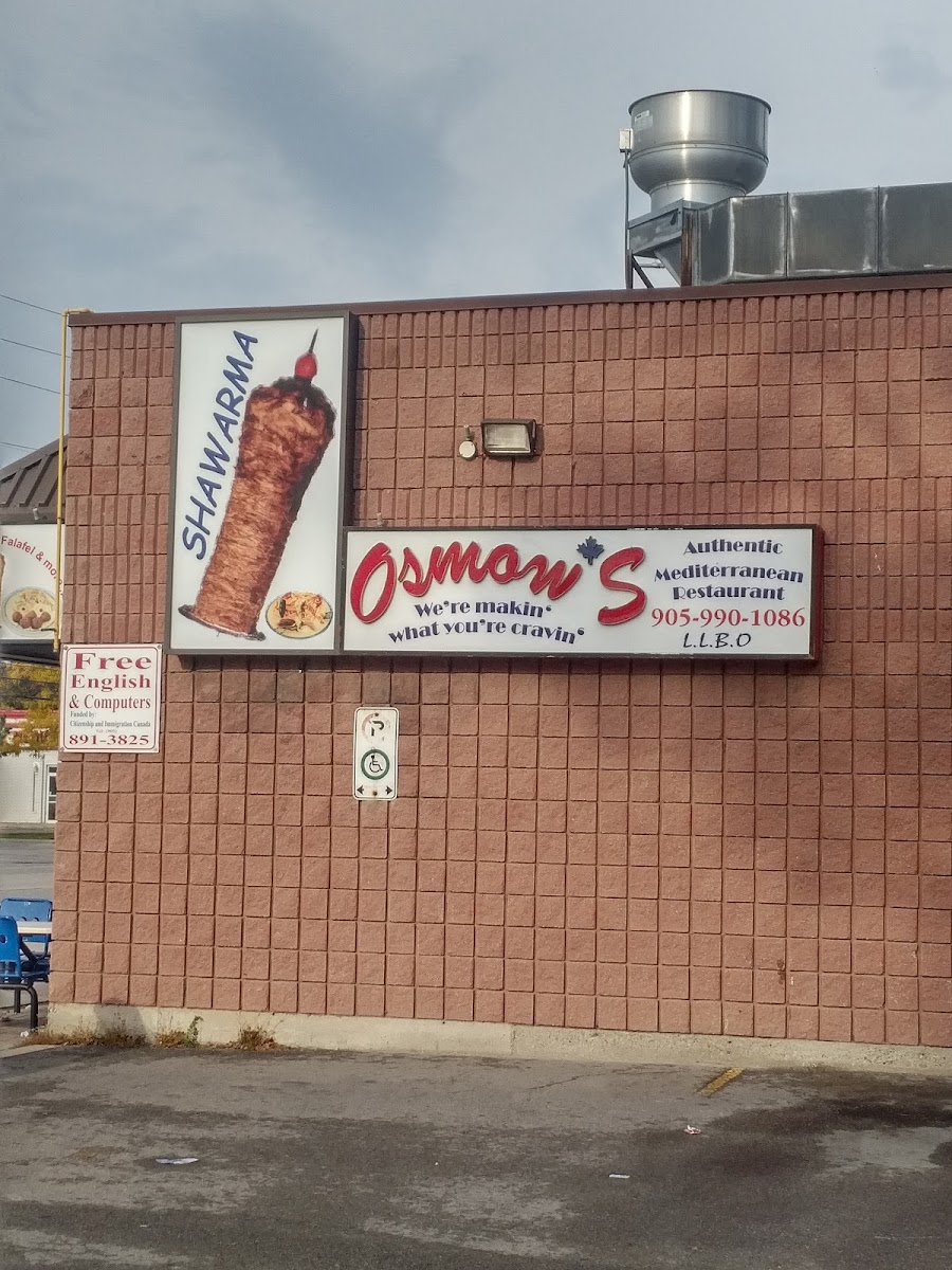 Osmow's shawarma 600 Lakeshore Rd E