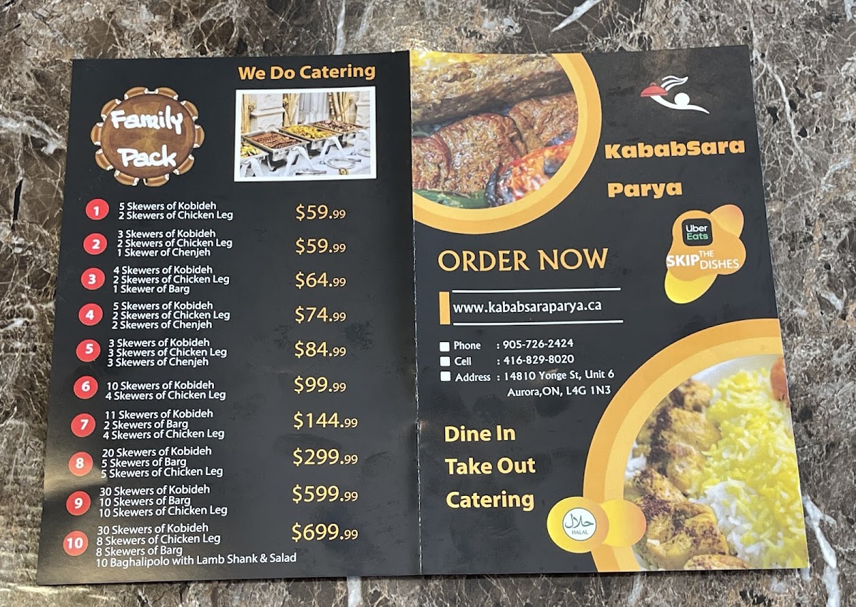 Parya Persian Kabab House