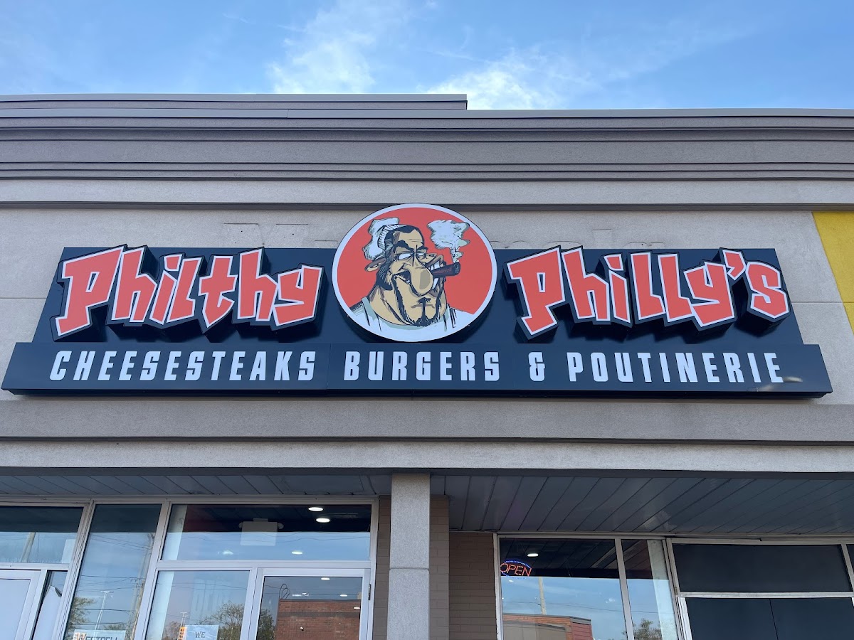 Philthy Philly's Cheesesteaks Burgers & Poutinerie Windsor