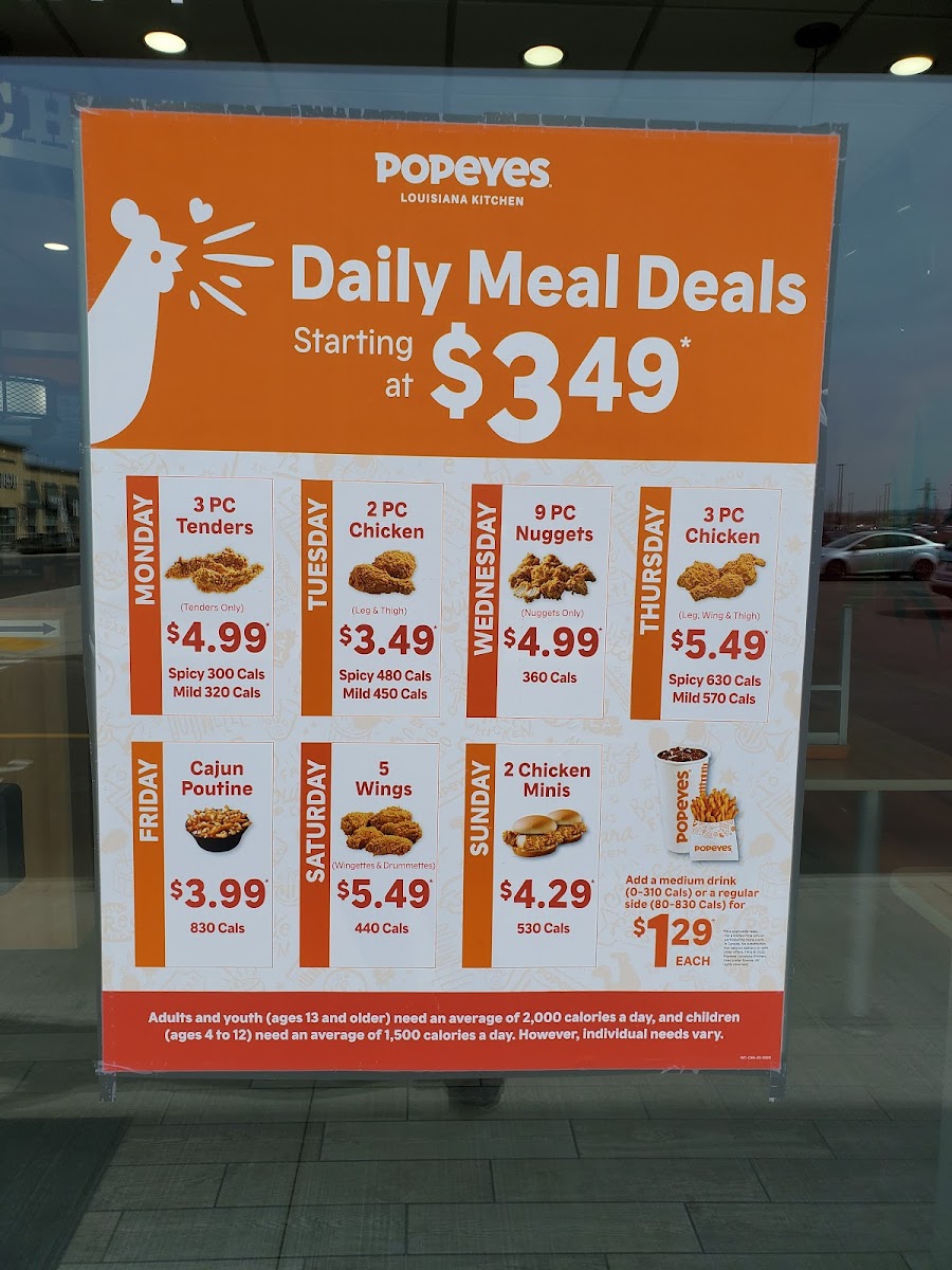 Popeyes Louisana Kitchen 1352 South Service Road