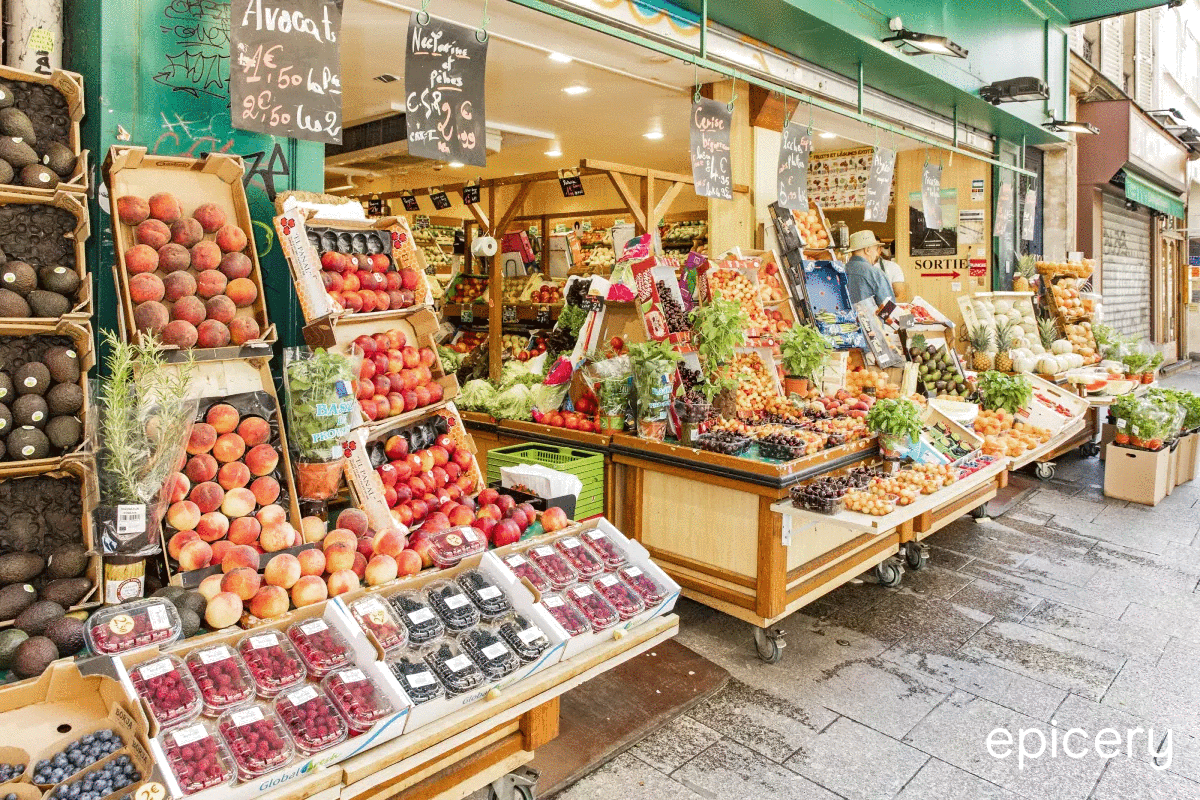 Primeur Halles Rambuteau