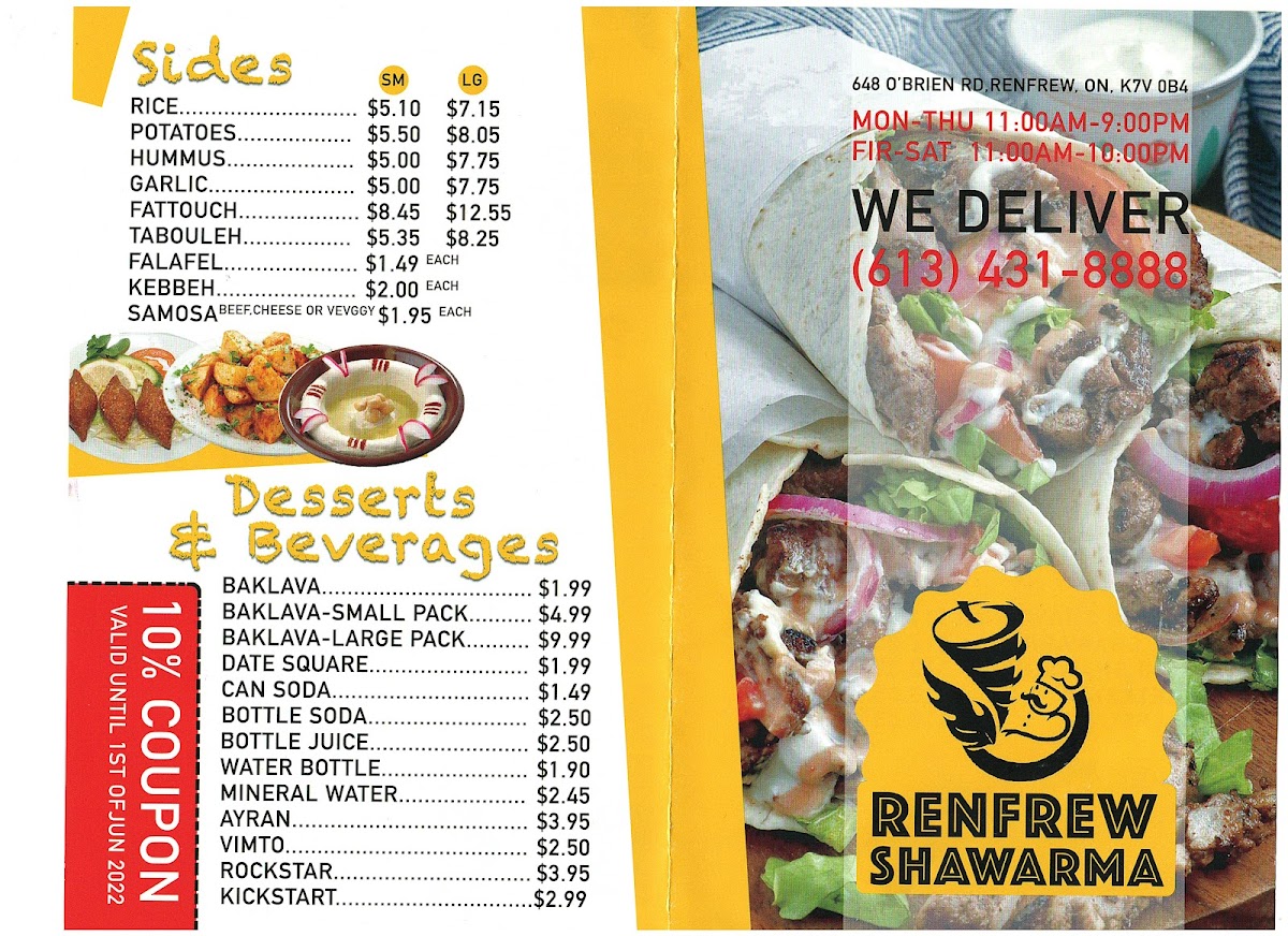 Renfrew Shawarma Renfrew