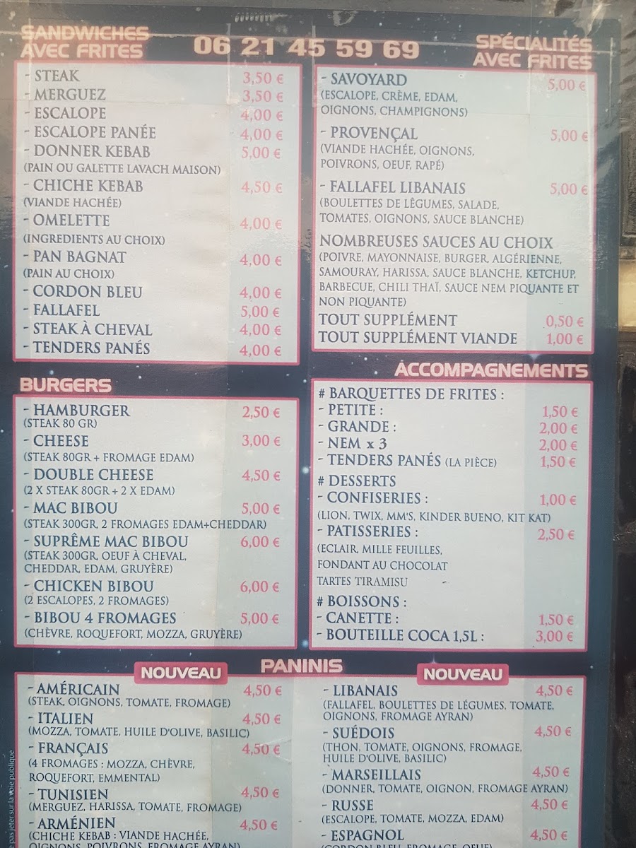 Snack chez Bibou