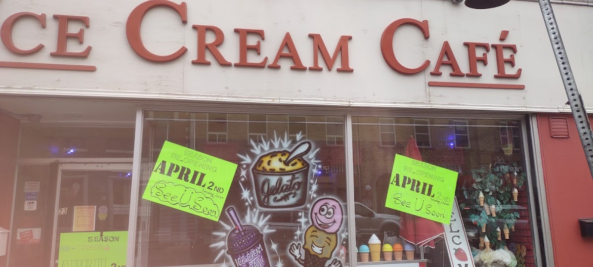 The Ice Cream Shop 267B Queen St. E.