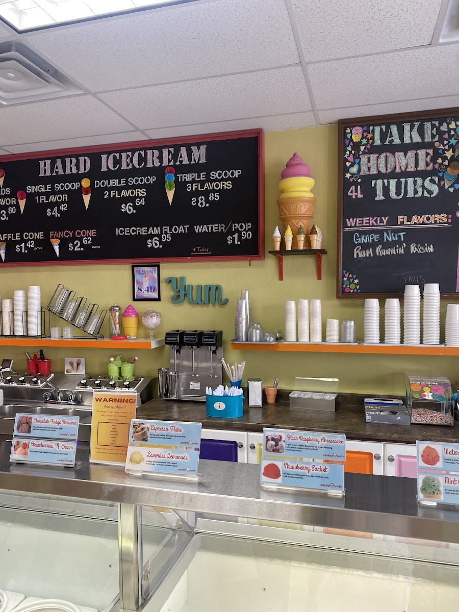 The Ice Cream Shop 267B Queen St. E.